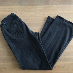 Jeans, black. Worn brand. Size 8